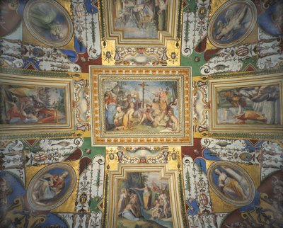 Fresken an der Decke der Alkove von Taddeo and Federico 1540 1609 Zuccari